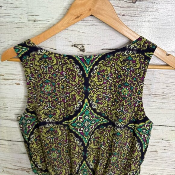 Banana Republic Black and Green Sheath Mini Dress size 4 - Picture 5 of 7